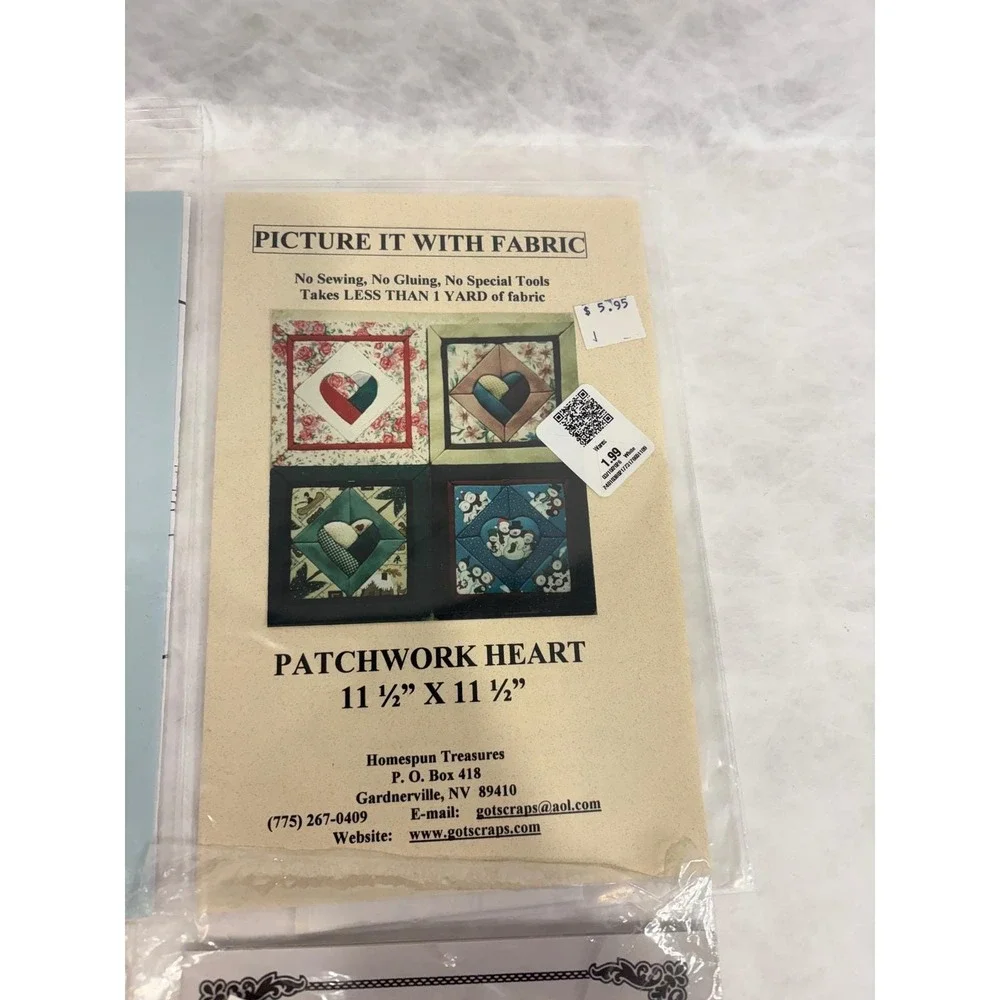 Lot of 4 Quilt‎ Applique Patterns Sky Dreams Monkeys Star Spin Patchwork Heart